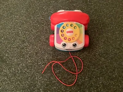 Buy Fisher Price Vintage Chatter Telephone Toddler Pull Along Toy • 8£