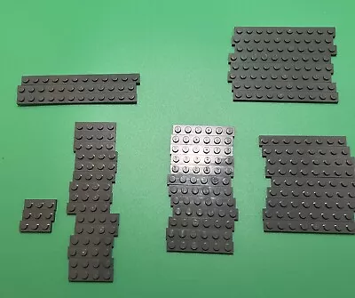Buy 50 X LEGO Dark Grey Plate 1 X 12 10 8 6 4 3 • 4£