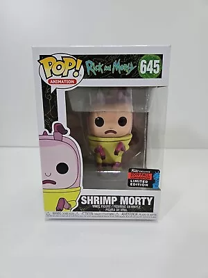 Buy Funko POP! Rick And Morty Shrimp Morty 645 Fall Convention Exclusive 2019 • 15.99£