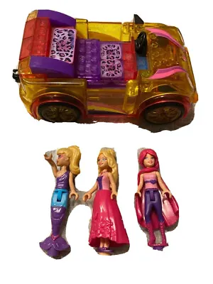 Buy Mega Blocks Barbie Minifigures Dolls Mermaids With Car Lego Perfect Condition • 15£