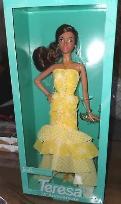 Buy 2023 New Barbie Teresa 35th Anniversary Gold Label Beautiful Nrfb  • 100.90£