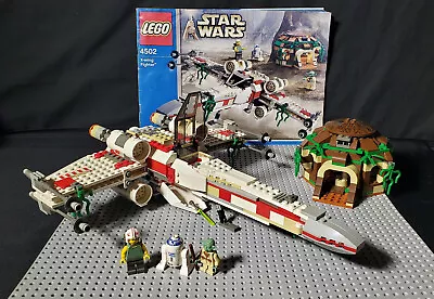 Buy LEGO Star Wars 4502 Ep 5 Luke's X-Wing Fighter On Dagobah & Yoda's Hut Complete • 146.82£