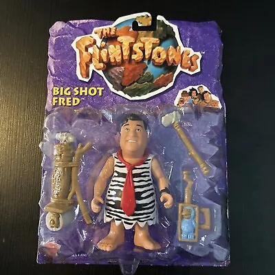 Buy Mattel The Flintstones Movie  Big Shot Fred  1993 Action Figure New Old Stock • 12.99£