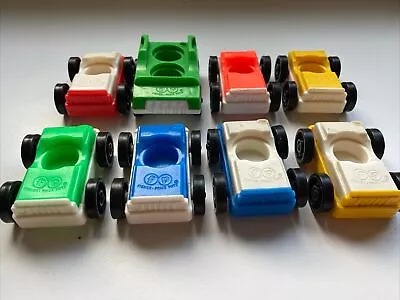 Buy Vintage Fisher Price Little People Cars X8 All Different Colours • 10£