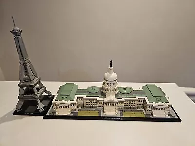 Buy LEGO LEGO ARCHITECTURE: United States Capitol Building (21030) Plus 21019 • 80£