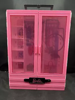Buy Barbie Fashionistas Ultimate Closet With Carrying Handle Pink 2018 Mattel • 8.99£