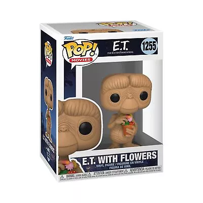 Buy Funko Pop! Movies: E.T. 40th - E.T. With Flowers - E.T. - E.T. The Extra Terrest • 11.59£