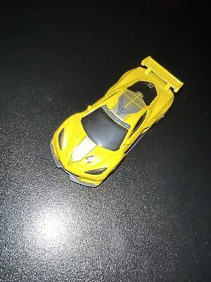 Buy Hot Wheels - Chevrolet Corvette C8.R GT3 Yellow - Diecast - 1:64 - USED • 2.99£