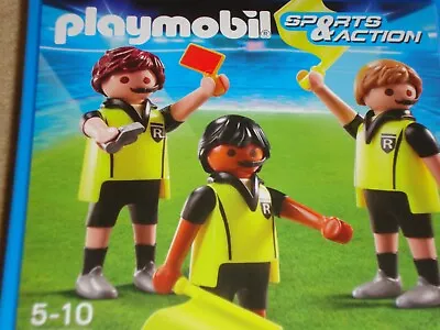 Buy Playmobil Sports And Action Referee And Match Officials Figures 4728 Rare • 20£