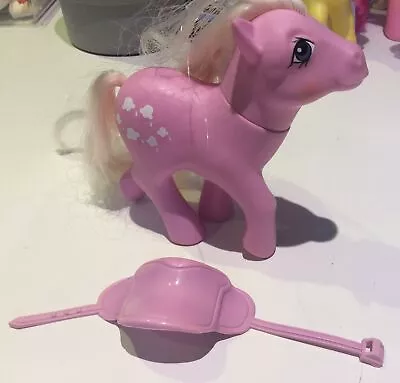 Buy Mlp G1 Lickety Split With Saddle 1984 My Little Pony Rare Cone Colour • 20£