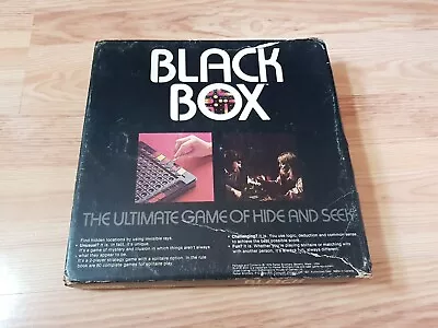 Buy Black Box The Ultimate Game Of Hide And Seek Vintage Board Game By Parker 1978 • 12£