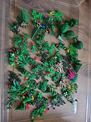 Buy LEGO Greenery Bundle Trees Plants Flowers Palm Leaves Swordleaf Joblot Toy Spare • 12£