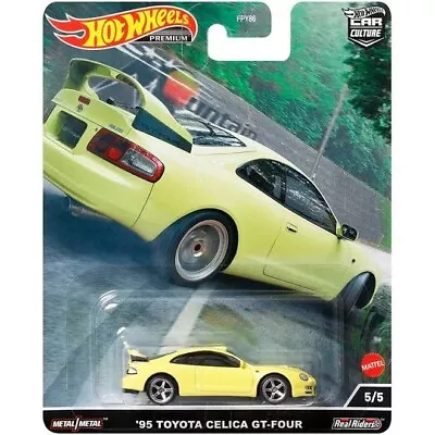 Buy Hot Wheels Mountain Drifters 1995 Toyota Celica Gt-4 Premium Real Riders  • 9.99£
