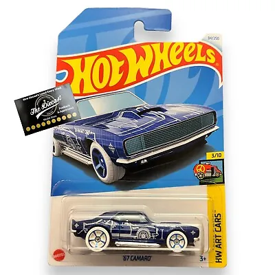 Buy HOT WHEELS 67 Chevy Camaro Long Card 1:64 Diecast  COMBINE POST • 2.99£