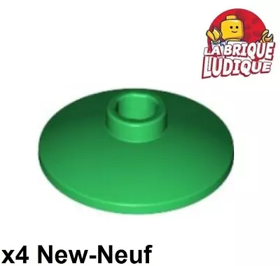 Buy LEGO 4x Dish Disc Radar Top Strut 2x2 Green/Green 4740 New • 1.87£