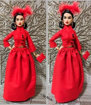 Buy Fashion Set 8 Piece For Barbie Collector Model Muse Fashion Royalty Size Dolls • 27.64£
