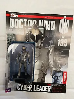 Buy Bbc Dr Doctor Who Eaglemoss Figurine Collection 133 Cybus Cyber Leader Figure • 9.99£