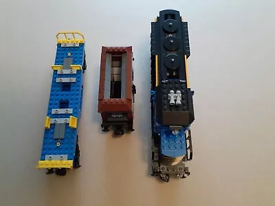 Buy Lego City Cargo Train Used.  Blue Train And Wagons • 40£