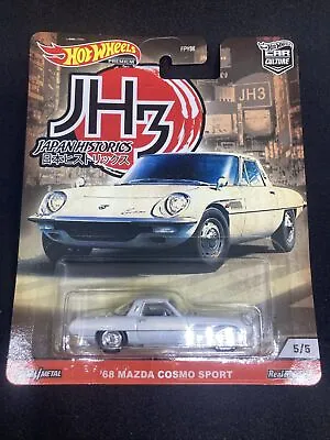 Buy Hot Wheels '68 Mazda Cosmo Sport 1:64 Car Culture Japon Historics 3 GJP82 • 5.99£