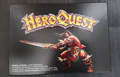 Buy HeroQuest Mythic Tier Board Game Stretch Goals Only Hasbro / Avalon Hill =SEALED • 549.95£