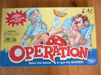 Buy Hasbro Classic Operation Board Game (light But No Sound & 1 Piece Missing) • 2.50£