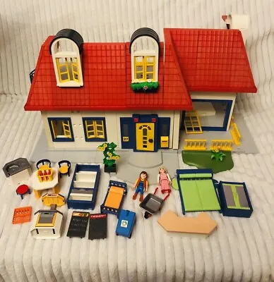 Buy Playmobil Large Suburban / Modern  House 3965 With Accessories • 34£