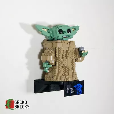Buy Gecko Bricks Wall Mount For LEGO Star Wars The Child 75318 Baby Yoda Grogu • 15£