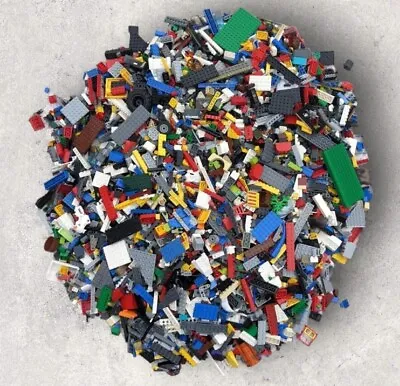 Buy Genuine Lego 2kg Bundle Mixture Bricks Parts Pieces Good Condtion • 26.95£