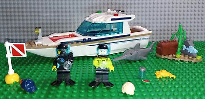 Buy LEGO CITY: Diving Yacht - 60221 - Complete W/ Minifigures - Good Clean Condition • 9.44£