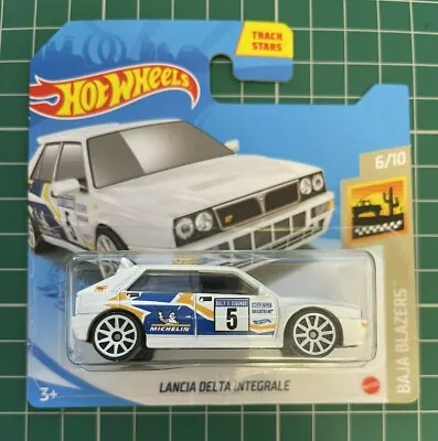 Buy Hot Wheels Lancia Delta Integrale White Baja Blazers Number 51 New And Unopened • 17.99£