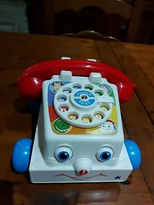 Buy Original Fisher Price Pull-A-Long Chatter Phone - Toy Story 2009 • 12£