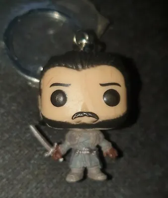 Buy Game Of Thrones Pocket POP! Keychain Mini Figure  - Jon Snow, Beyond The Wall  • 3£