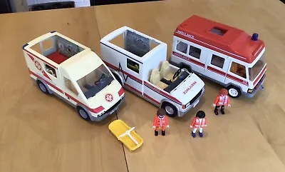 Buy Playmobil Ambulance Vehicles 4221, 5952, 3456 Not Complete Spares. • 9.99£
