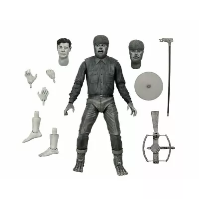 Buy The Evil Dead - 7 Scale Action Figure - Ultimate Wolf Man (Black & White) • 30.56£