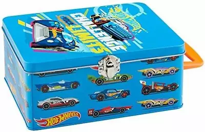 Buy Hot Wheels Cars Collecting Case Die Cast Vehicles Storage Carry Tin Holds 18 Car • 13.23£