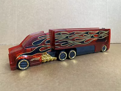 Buy Hot Wheels Racin Rigs V Room, Transparent Red, Flames, 1:64 Scale, 2010, Rare • 10£