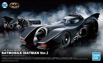 Buy Bandai Batman 1989 Batmobile 1/35 Model Kit • 39.99£