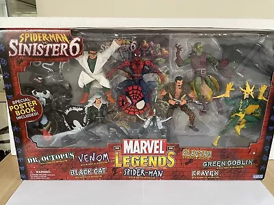 Buy Marvel Legends Toybiz Spider-Man Vs Sinister Six Figure Sealed Boxset *Bnib* • 299.99£