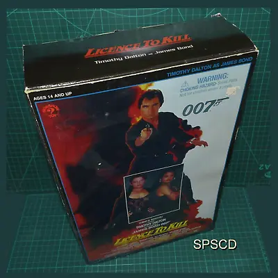 Buy Sideshow James Bond 007 Licence To Kill Box & Stand Only, No Figure (FREE POST) • 42.45£