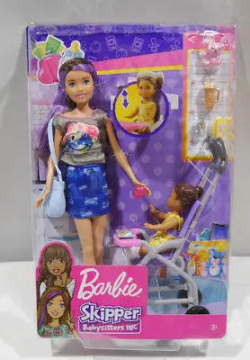 Buy Barbie Skipper Babysitters Babysitter With Buggy Original Packaging • 39.10£