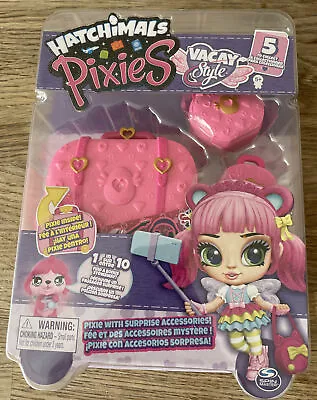 Buy Hatchimals Pixies Vacay Style 2.5 Inch Collectable Doll 6056546 • 8£