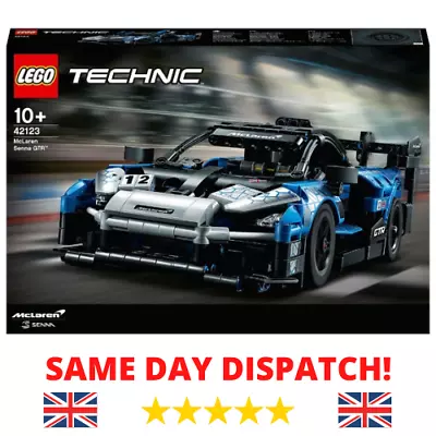 Buy Lego Technic 42123 McLaren Senna GTR Supercar Building Set New Kids Toy Kit 10+ • 64.99£