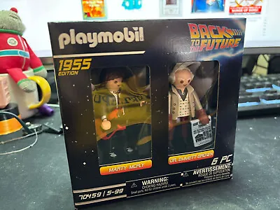 Buy Playmobil 70459 Back To The Future© Marty Mcfly And Dr. Emmett Brown Toy Figures • 8.99£