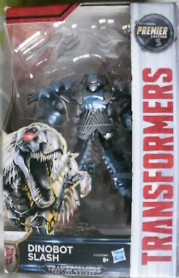 Buy Transformers: The Last Knight Dinobot Slash Deluxe Action Figure Premier Edition • 31.50£