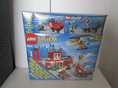 Buy LEGO 6554 RARE 3 In One Pack Town: Blaze Brigade 6554+6407 + 6564 NEW SEALED • 149.99£