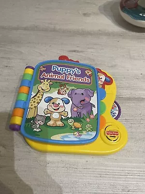 Buy Fisher Price Story Puppy’s Animal Friends Book Baby/Pre-school Toy. • 7£