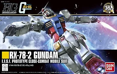 Buy Bandai HGUC 1/144 RX-78-2 Gundam [4573102574039] • 18.12£