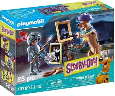 Buy Playmobil 70709 Scooby-Doo! Adventure With Black Knight Playset 28 Pcs Ages 5+ • 7.99£