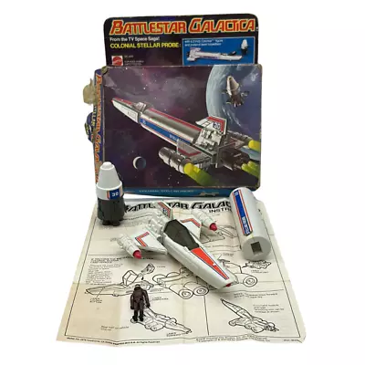 Buy Vintage Battlestar Galactica Colonial Stellar Probe Complete Boxed Instructions • 134.99£