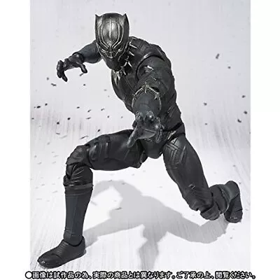 Buy S.H.Figuarts Black Panther Figure Bandai Japan Captain America Civil War • 112.06£